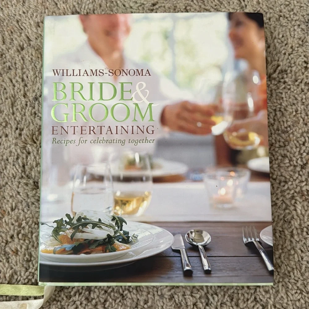 Williams Sonoma Cookbooks “on the grill” & “Bride & Groom Entertaining”